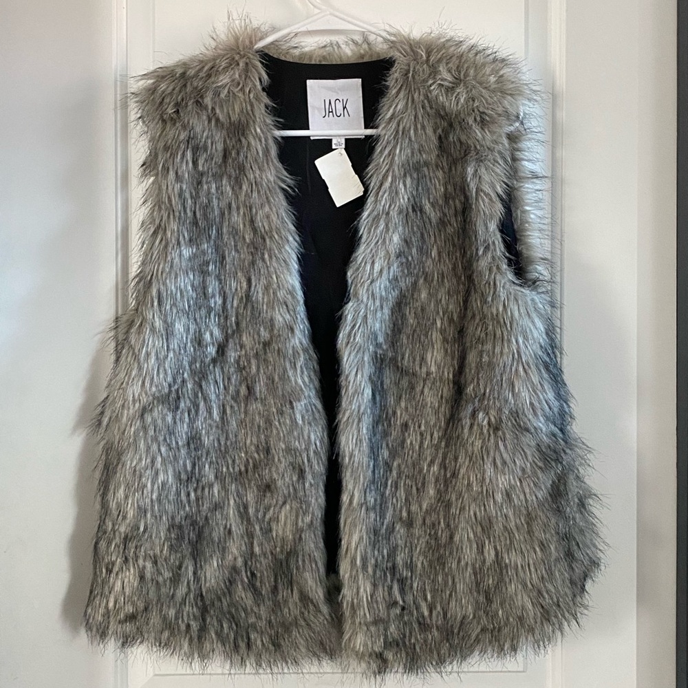 Faux Fur Vest ⚡️